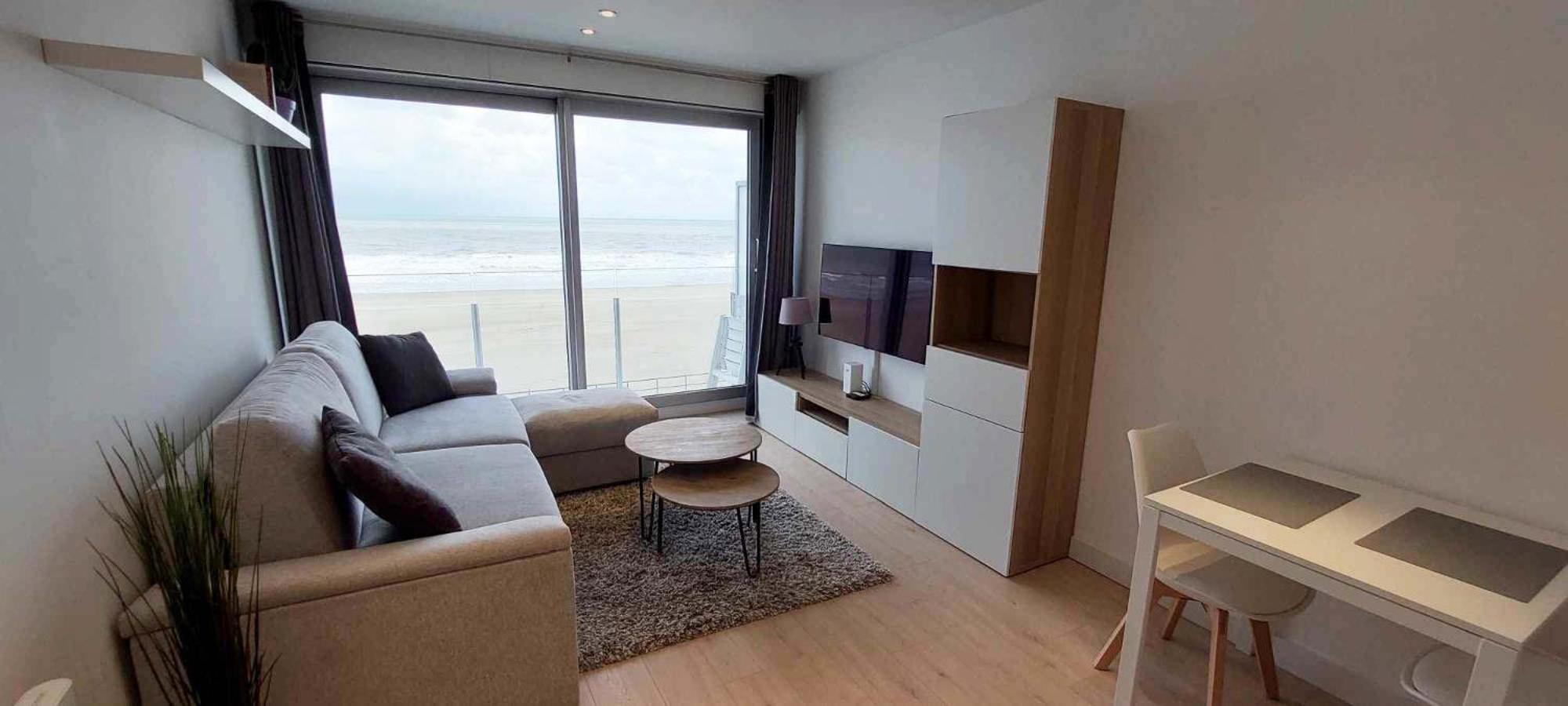 Studio Met Frontaal Zeezicht Middelkerke Exteriör bild